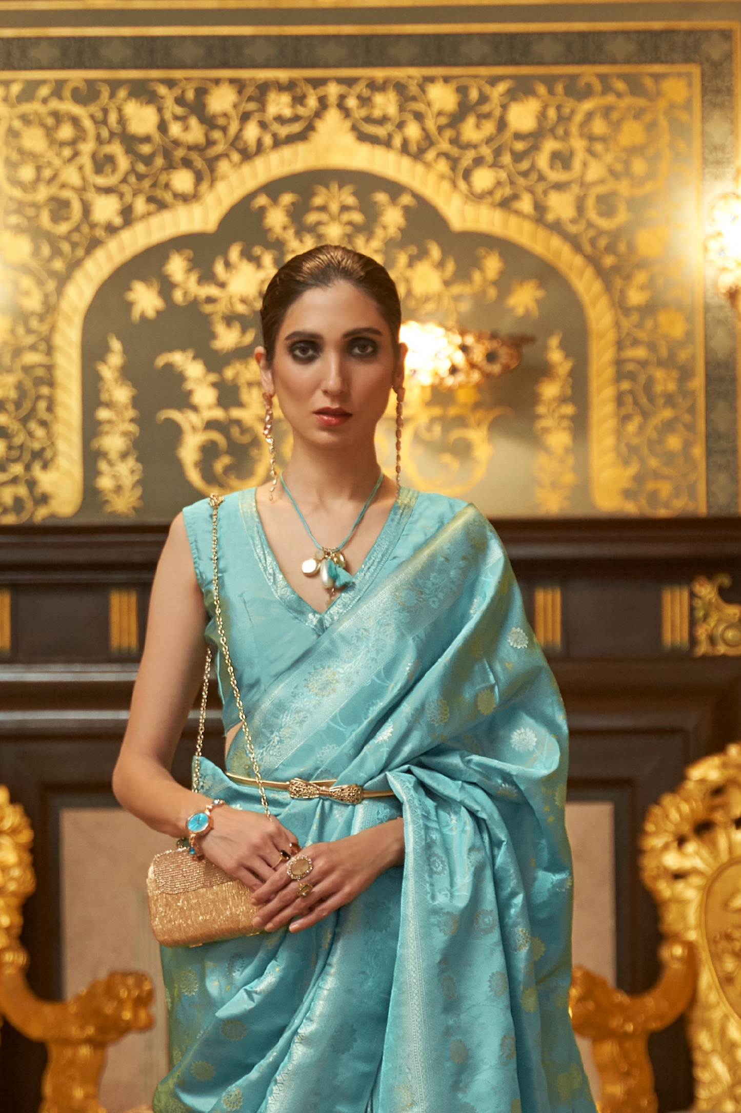 Handloom Silk Zari Woven Saree