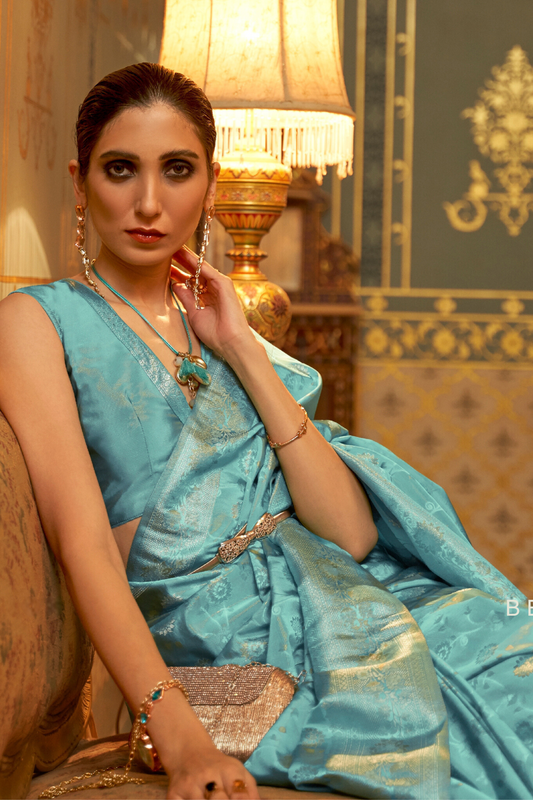 Handloom Silk Zari Woven Saree